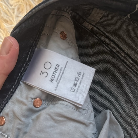 Mother ( superior) saddle jeans gray - Picture 3 of 3